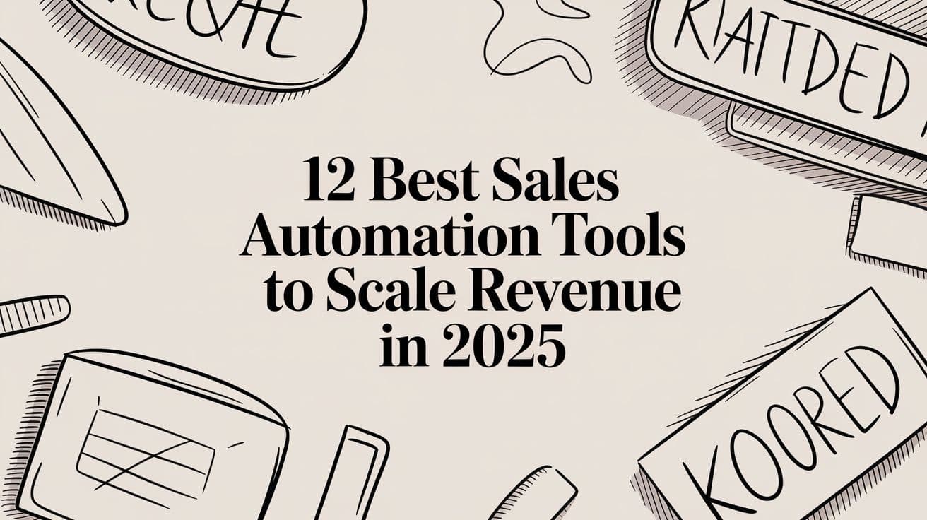 12 Best Sales Automation Tools to Scale Revenue in 2025
